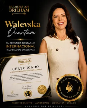 Certificado 8 da trajetória da Dra. Walevska Quantum
